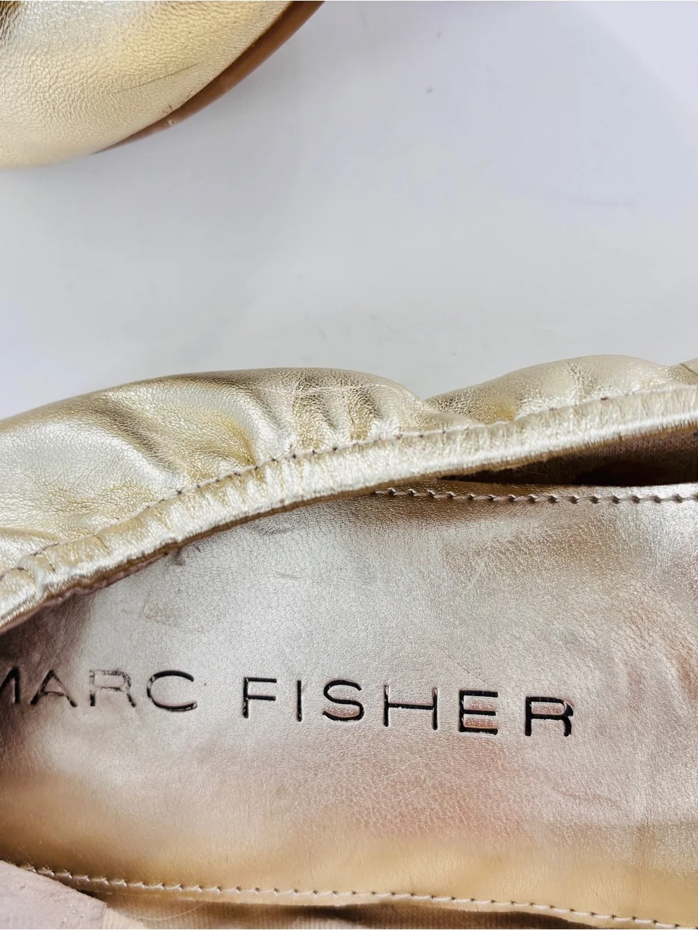 Marc Fisher  Ballet Flats Pewter Size 8.5M